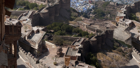 Red Fort Jodphur Walls
