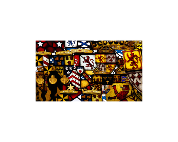 Edinburgh Castle Arms Glass