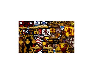 Edinburgh Castle Arms Glass