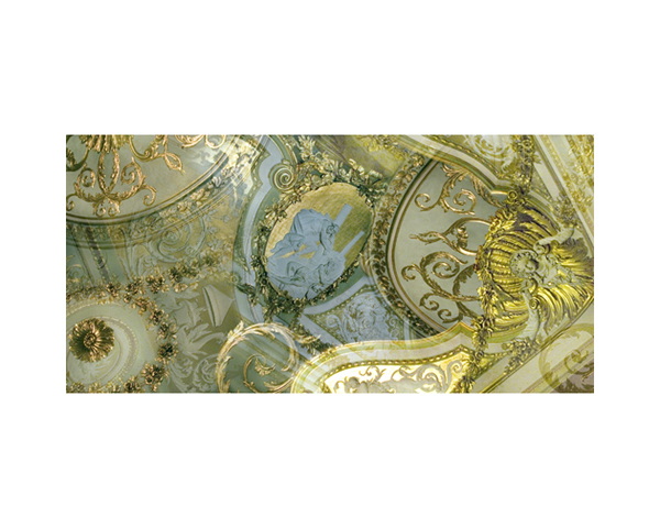 Alhambra Ceiling 2a Green