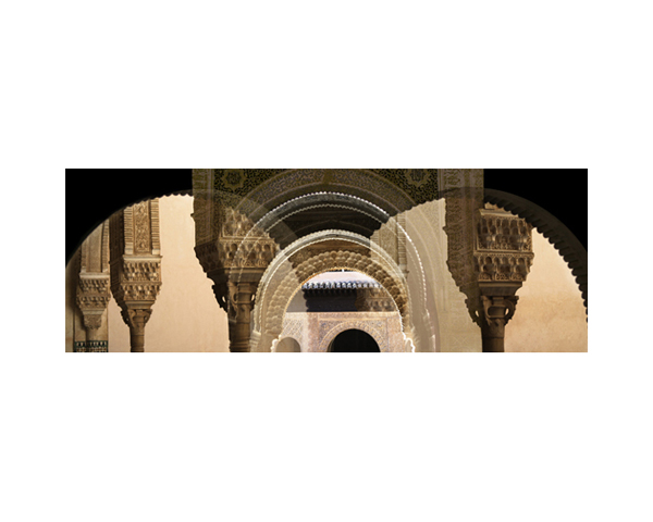 Alhambra Courtyard 12W