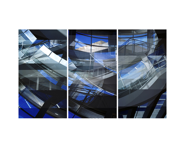 Getty Entrance Triptych