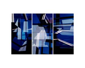 Carmy House Window Triptych