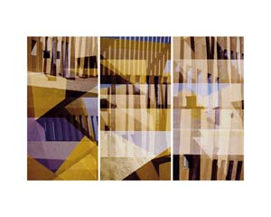 Legorretta Tree 3 Triptych