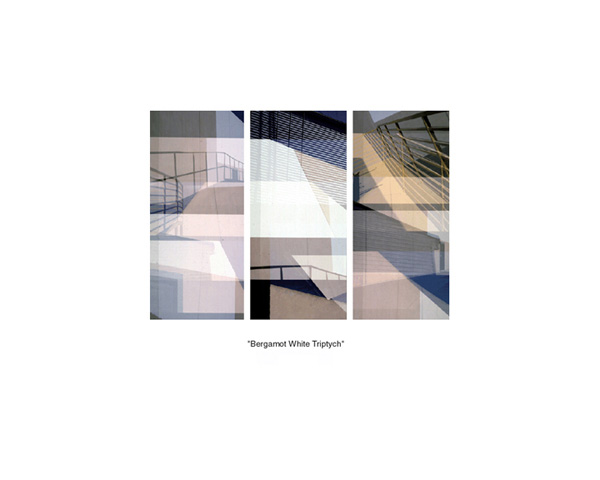 Bergamot White Triptych