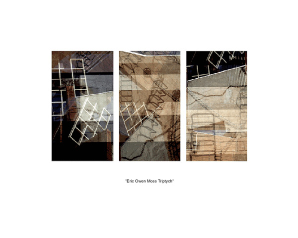 Eric Moss Ladder Triptych 