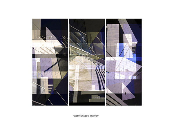 Getty Shadow Triptych