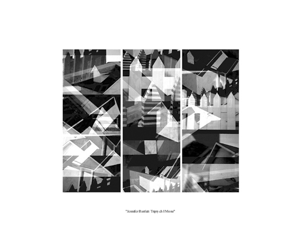 J Bartlett Triptych Mono