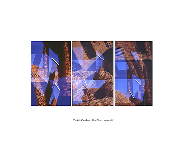 Predock Court II  Triptych